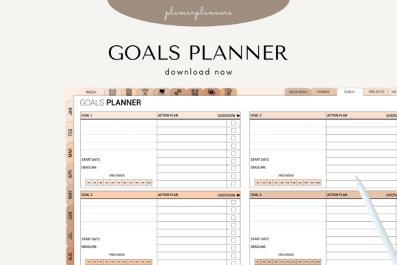 Download Goal Planner – Printable - Plan Collection