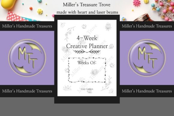 Download Canva 4 Week Creative Planner - Plan Collection