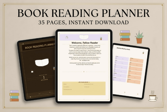 Download Book Reading Planner Printable - Plan Collection