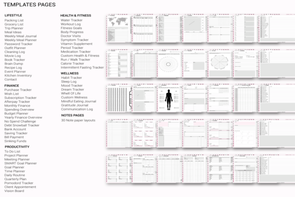 Download Rose Quartz Digital Planner – to Do List - Plan Collection