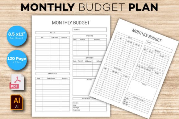 Download Monthly Budget Plan | Finance Tracker - Plan Collection