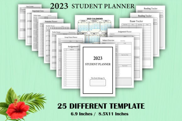 Download 2023 Student Planner  for  KDP Interior - Plan Collection
