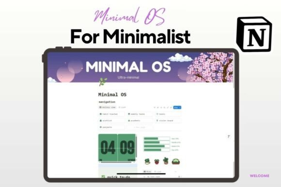 Download Minimal OS – Notion Life Planner - Plan Collection