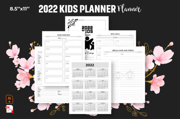 Download 2022 PLANNER for KIDS with CALENDAR - Plan Collection