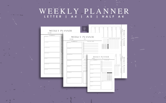 Download Weekly Planner Printable Template - Plan Collection