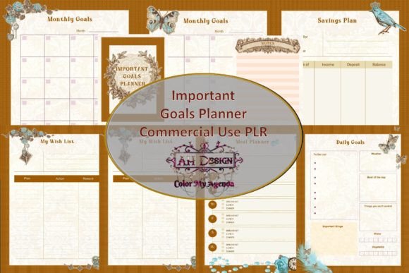 Download Goals Saving Undated Planner Calendar - Plan Collection