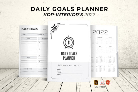 Download Daily  Goals Planner – KDP Interior’s - Plan Collection