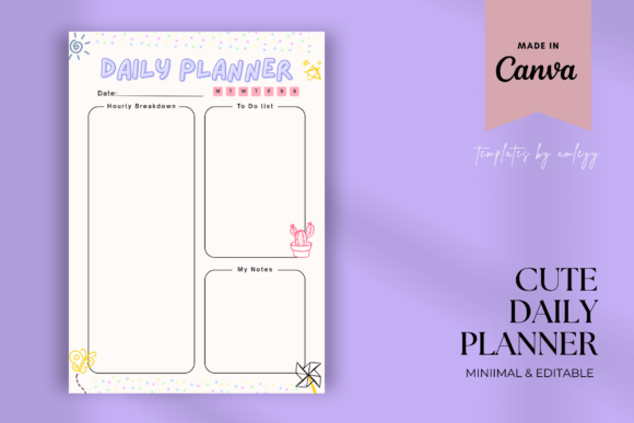 Download Kawaii Daily Planner Template | Cute - Plan Collection