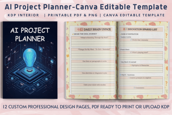 Download AI Project Planner | KDP Interiors - Plan Collection