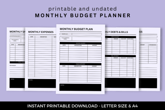 Download Monthly Budget Planner - Plan Collection