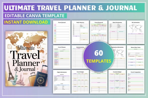 Download Ultimate Travel Planner &amp; Journal - Plan Collection