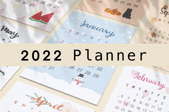Download Planner 2022 Calendar 2022 Planner Book - Plan Collection