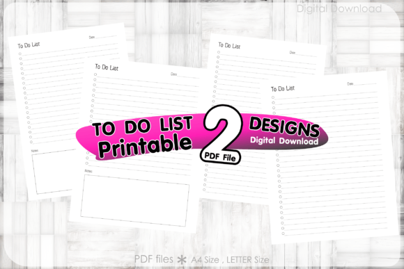 Download Printable to-Do List,ProductivityPlanner - Plan Collection