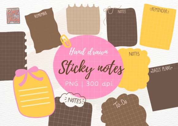 Download Sticky Notes for Daily Weekly Planners - Plan Collection