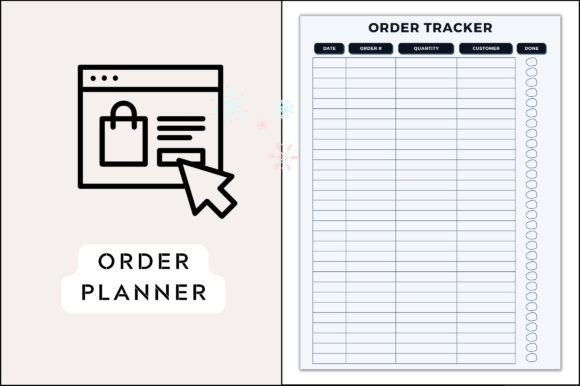 Download Premium Order Tracker Planner - Plan Collection