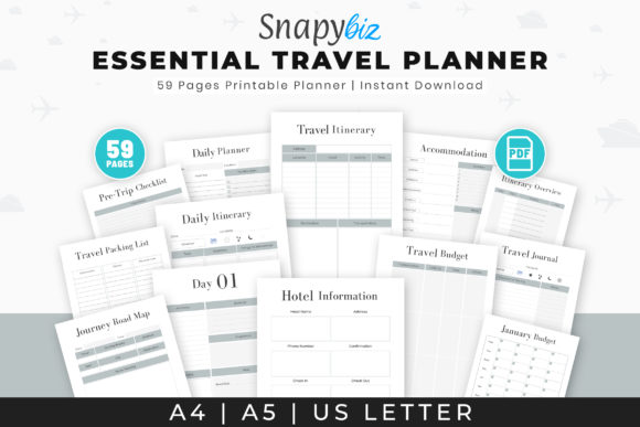 Download Essential Travel Planner - Plan Collection