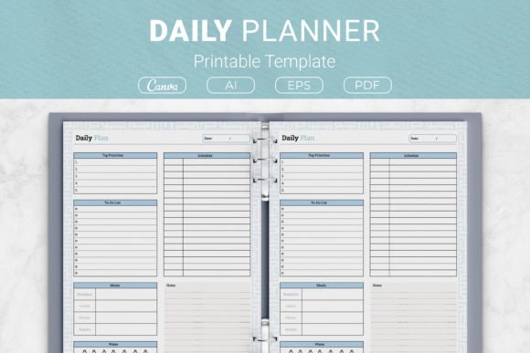 Download Daily Planner Printable Template - Plan Collection