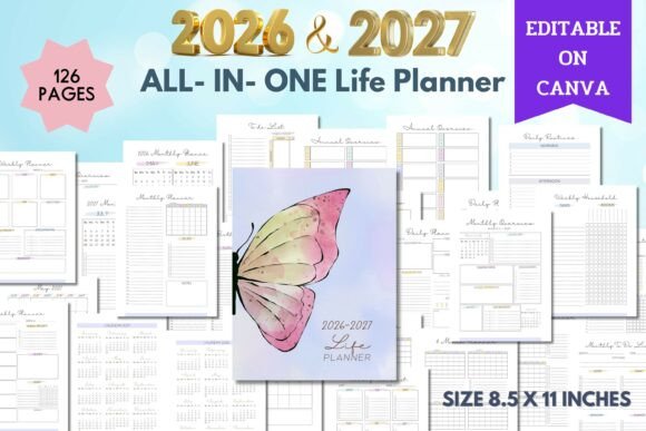Download 2026-2027 All-in-one Life Planner - Plan Collection