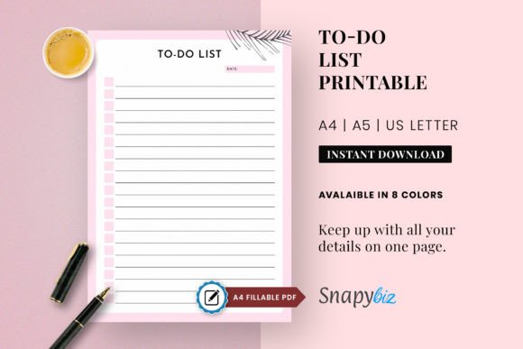Download Fillable to Do List Printable Planner - Plan Collection