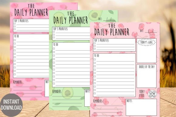 Download Fruit the Day Planner Download Printable - Plan Collection