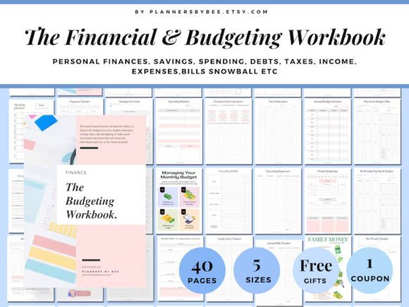Download Digital Budget Planner, Finance Tracker - Plan Collection