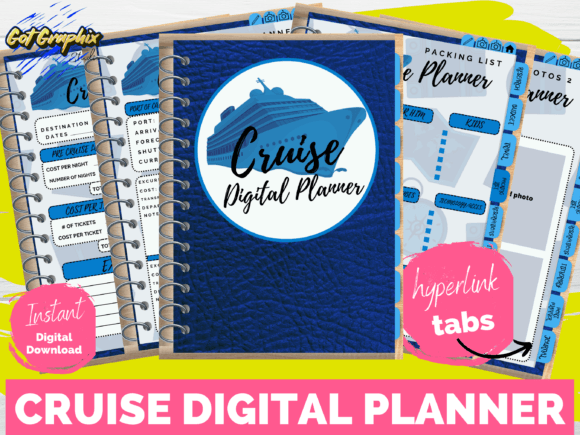 Download Cruise Digital Planner for Goodnotes PDF - Plan Collection