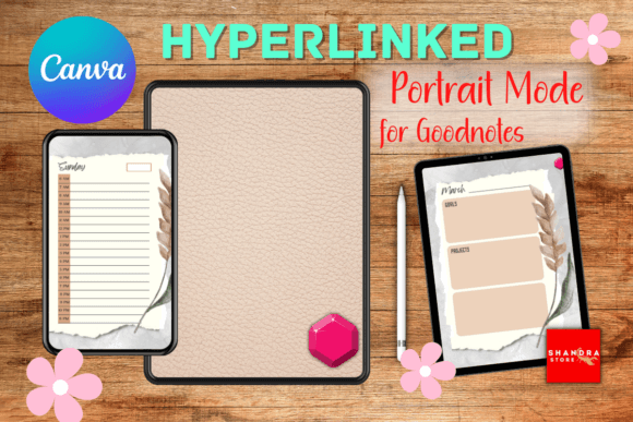 Download Digital Undated Planner-Portrait Mode - Plan Collection