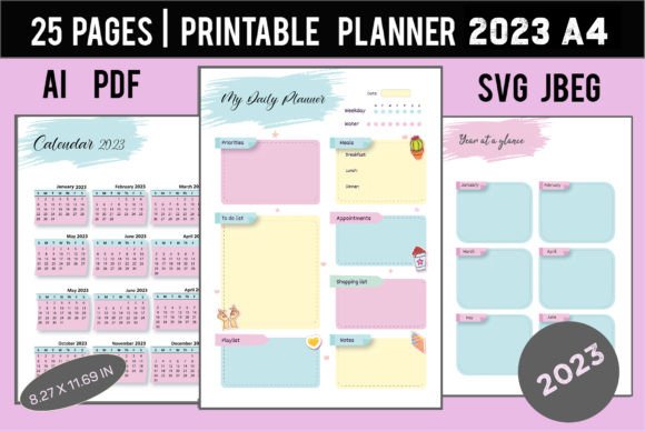 Download Printable Planner 2023 - Plan Collection