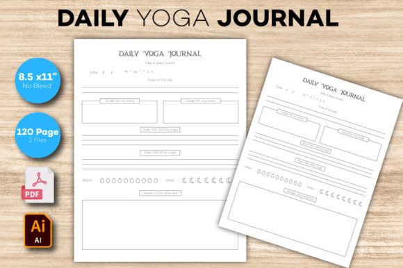 Download Daily Yoga Journal | Yoga Planner - Plan Collection