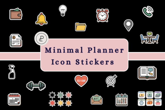 Download Minimal Digital Planner Icon Stickers - Plan Collection