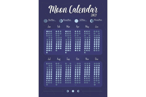 Download Moon Calendar Creative Planner Page - Plan Collection
