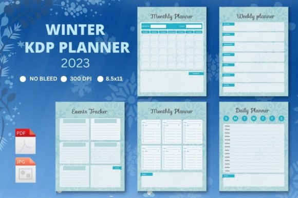 Download Winter Planner or Tracker - Plan Collection