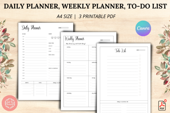 Download Daily and Weekly Planner with ToDo List - Plan Collection